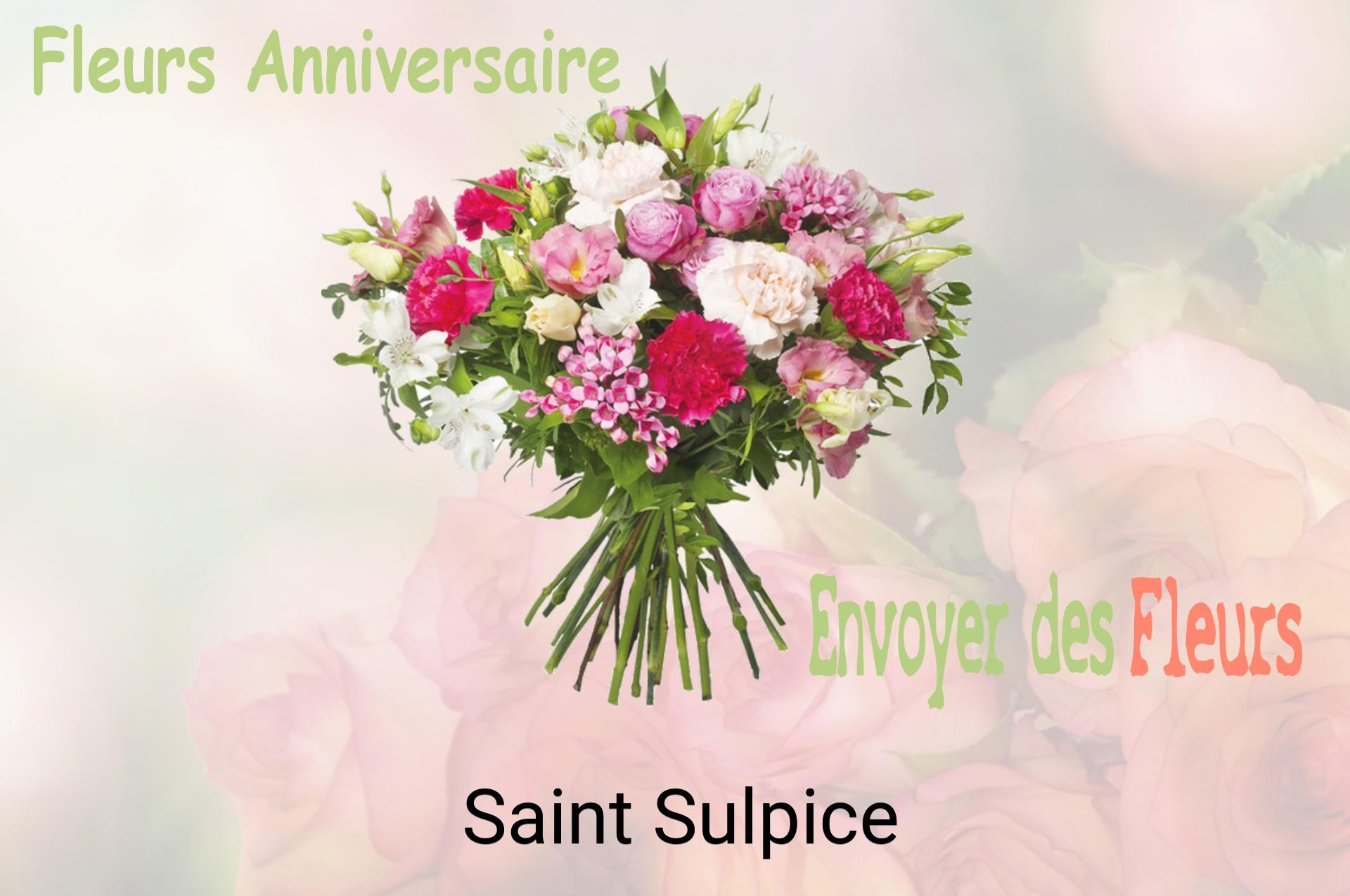 Bouquet de fleurs d’anniversaire livré à Saint-Sulpice