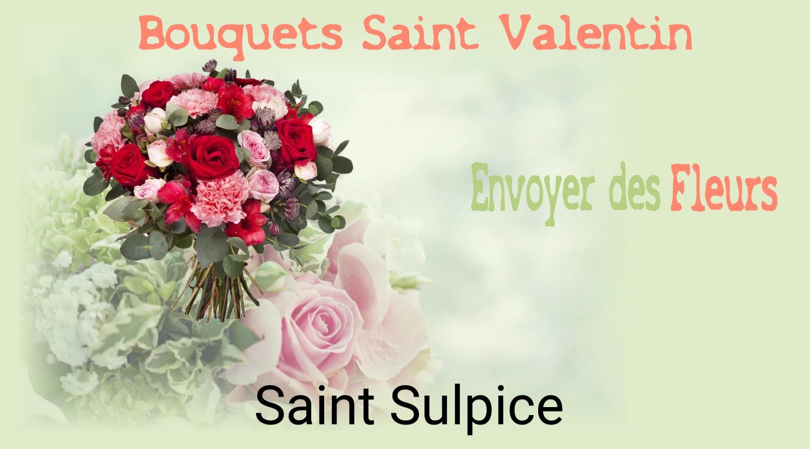 Roses de Saint-Valentin livrées à Saint-Sulpice